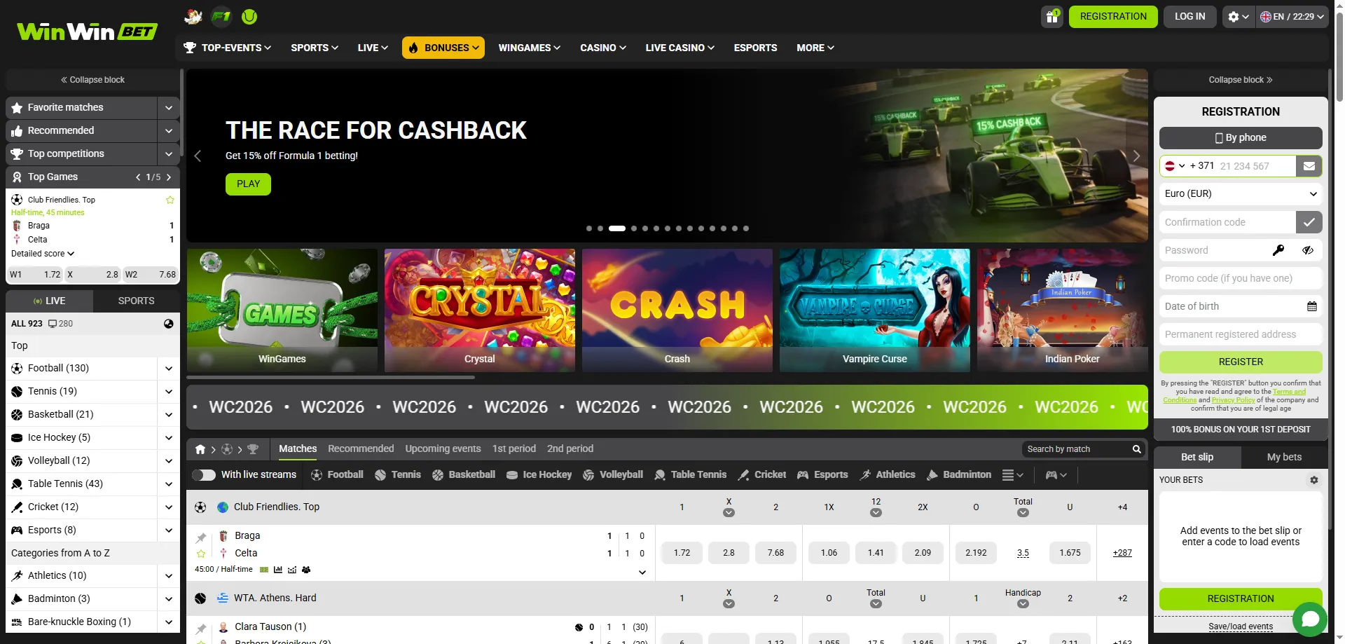 WinWin Bet CI plateforme paris sportifs et casino en ligne 2026