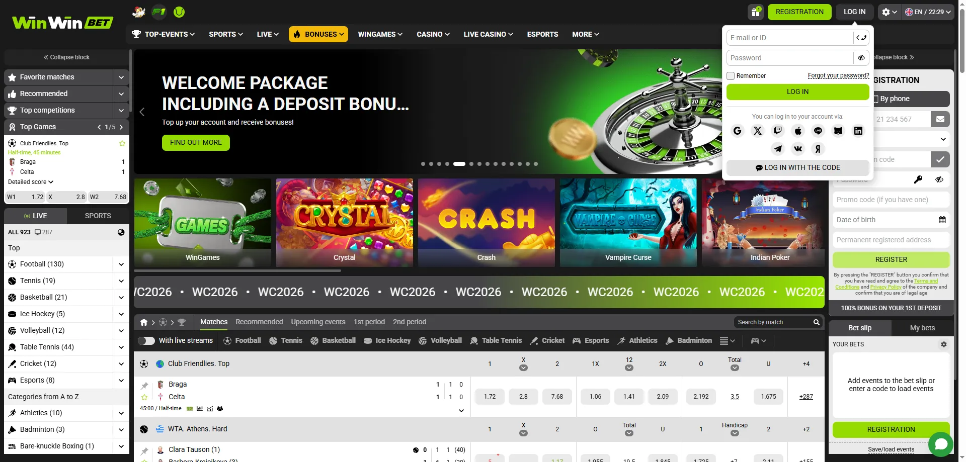 Connexion sécurisée au compte WinWin Bet CI — accès rapide